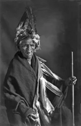 Portrait of Old Wrinkle Meat